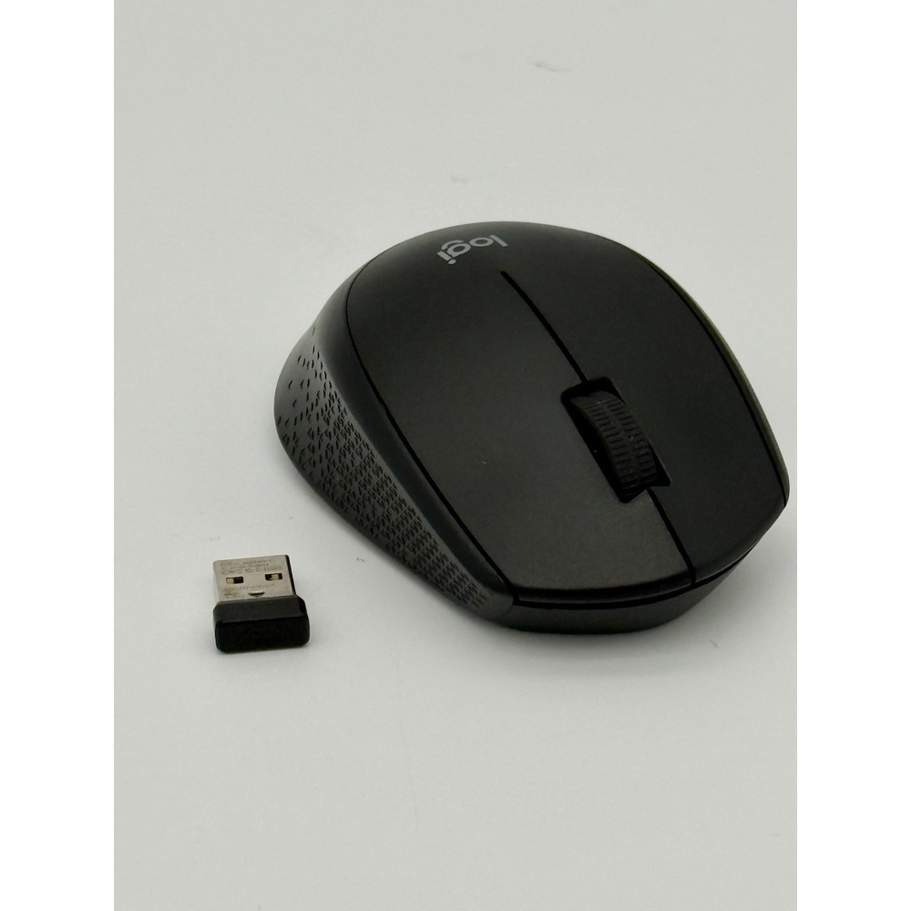 Logitech M330 Silent Plus Wireless Mouse USB Nano Receiver Tested Working